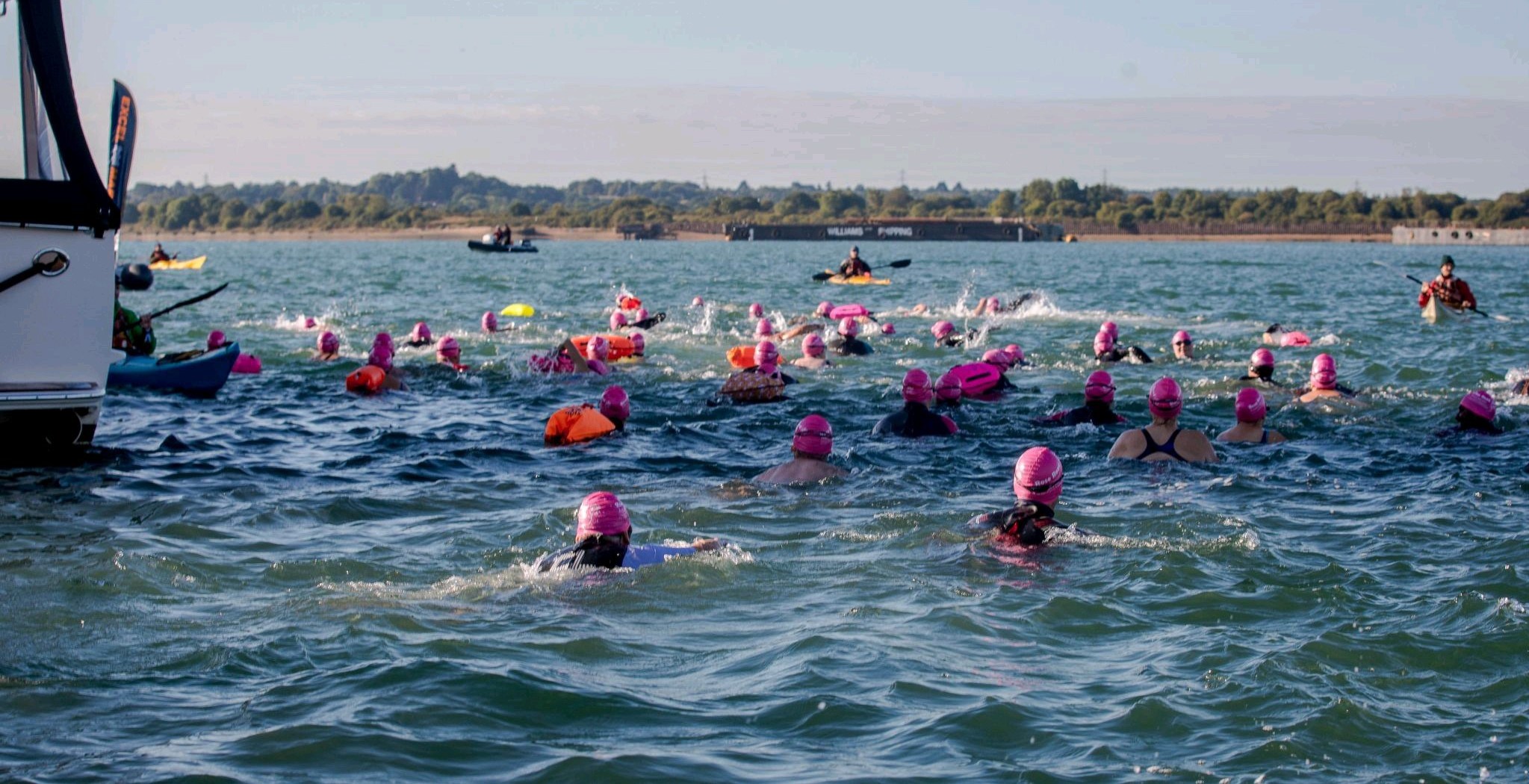 Open water swimming