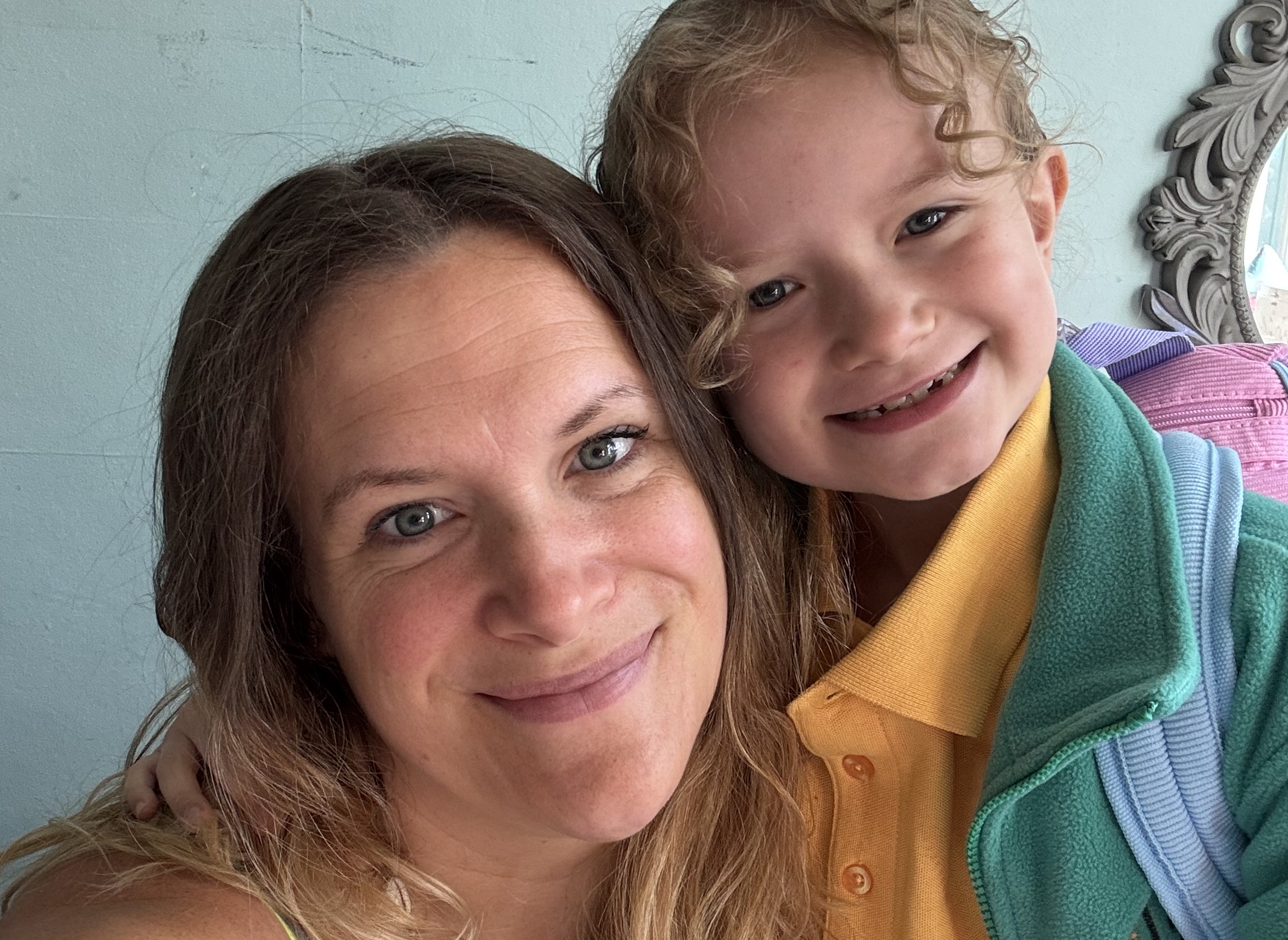 Shona and one of her children