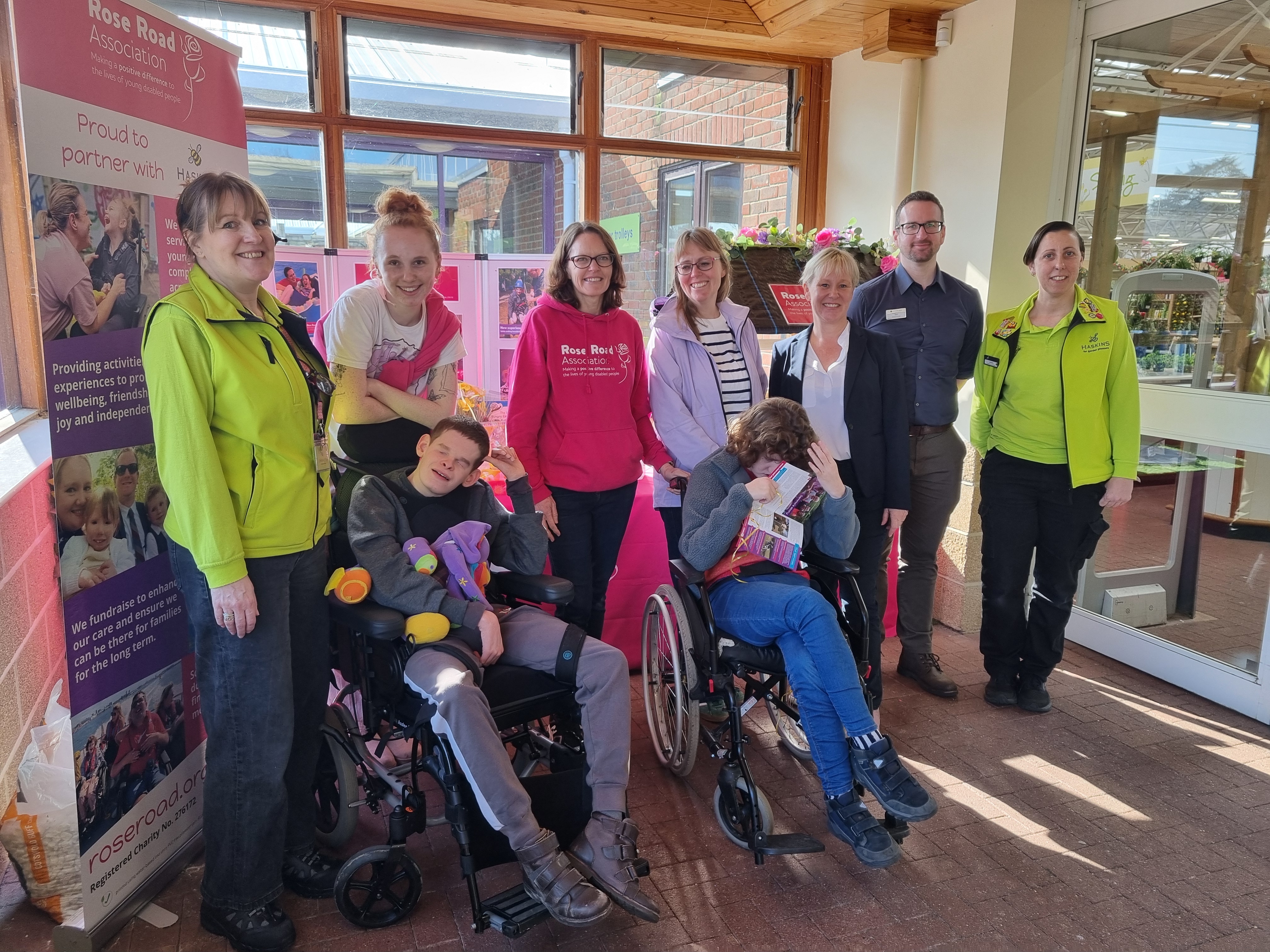 Rose Road Charity Stand