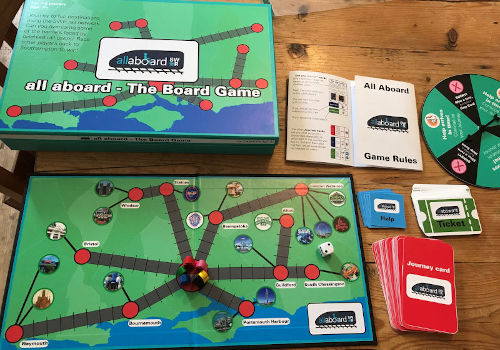 All Aboard board game