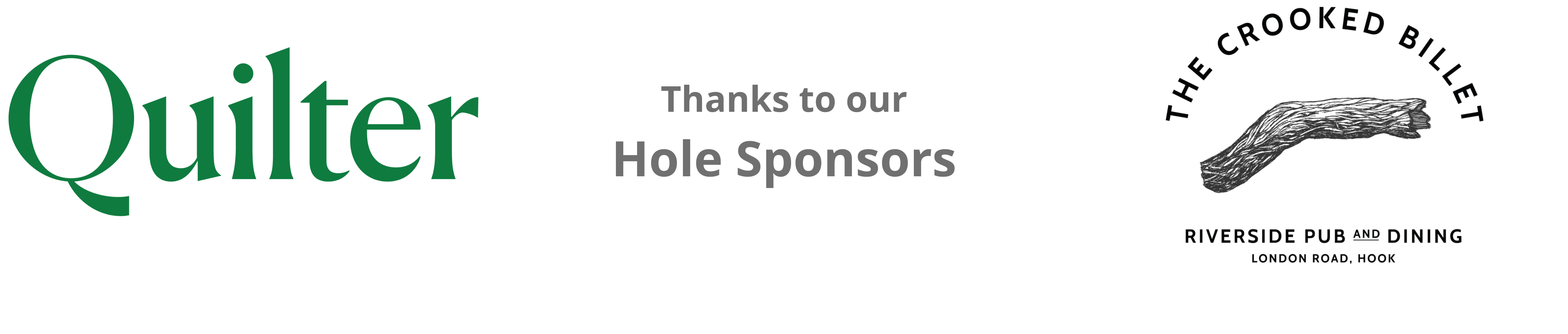 Hole Sponsors Quilter